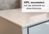 HPL w meblach – jak rozpoznać jego zalety, wady i kiedy warto dopłacić za trwałość i design