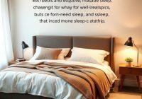 Ergonomia łóżka: jak dobrać wysokość i dostęp dla zdrowia i wygody w sypialni