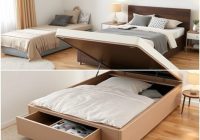 Łóżko z pojemnikiem czy bez: kiedy warto wybrać funkcjonalność, a kiedy wygodę sprzątania?