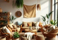 Meble do stylu boho: jak wybrać naturalne materiały i zachować spójność aranżacji