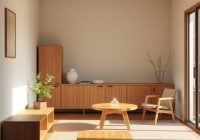 Meble do stylu Japandi: jak wybrać naturalne formy łączące minimalizm z ciepłem drewna